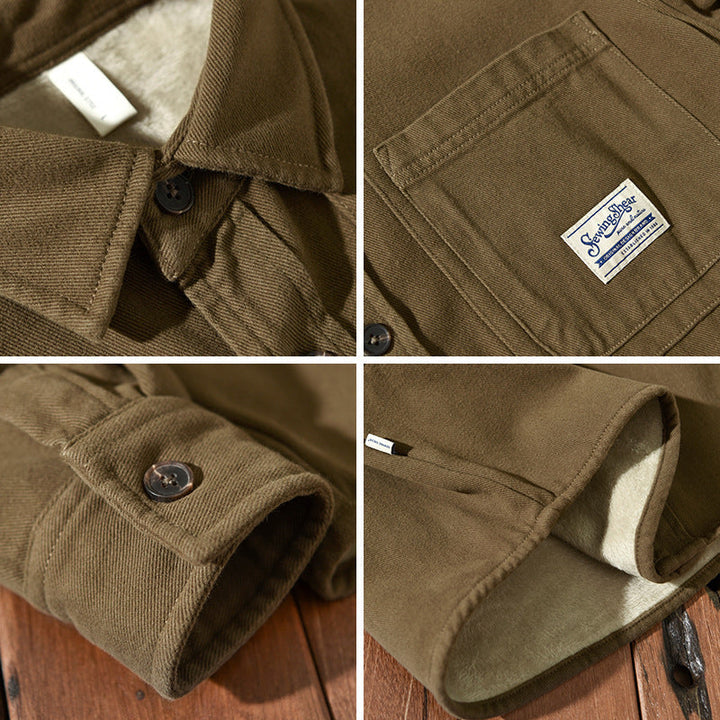 Solan – Fleece Cargo Overshirt