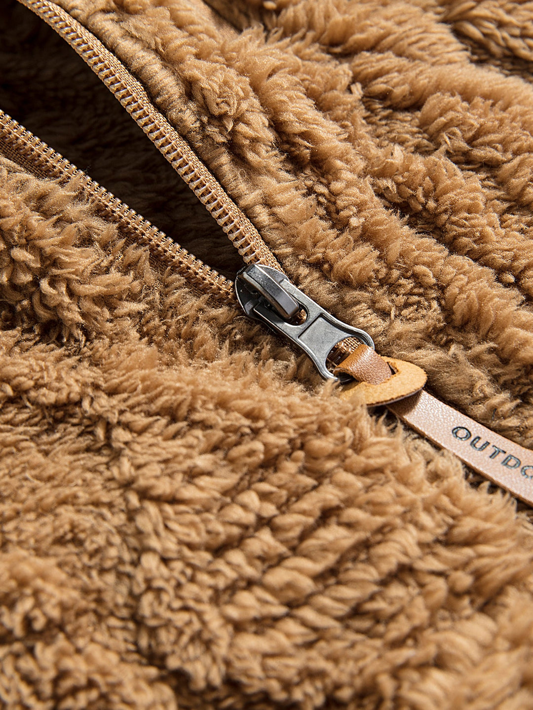 Velinor Jacquard Teddy Hoodie
