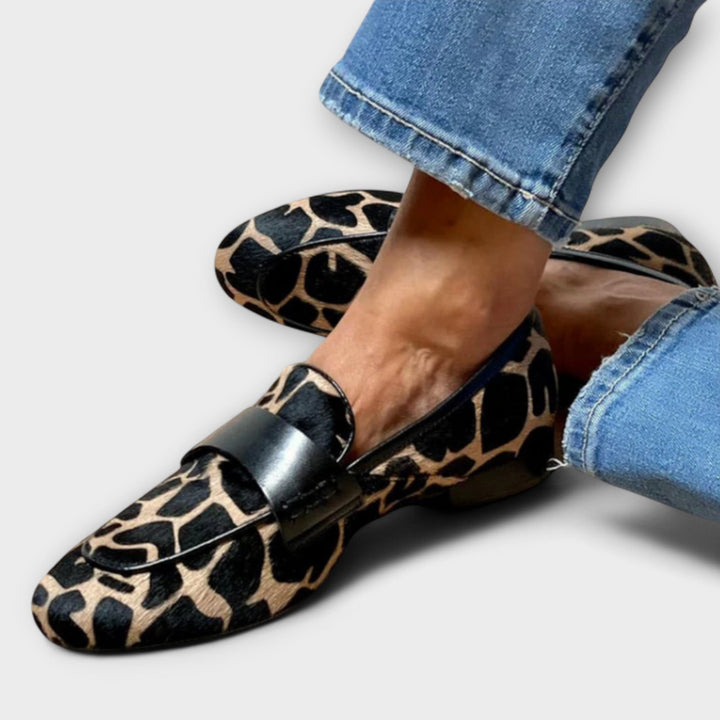 Leonie | Leopard Loafer