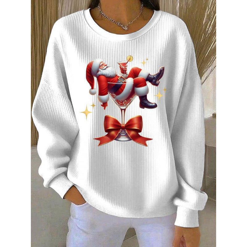 Arielle - Christmas Cocktail Sweater White