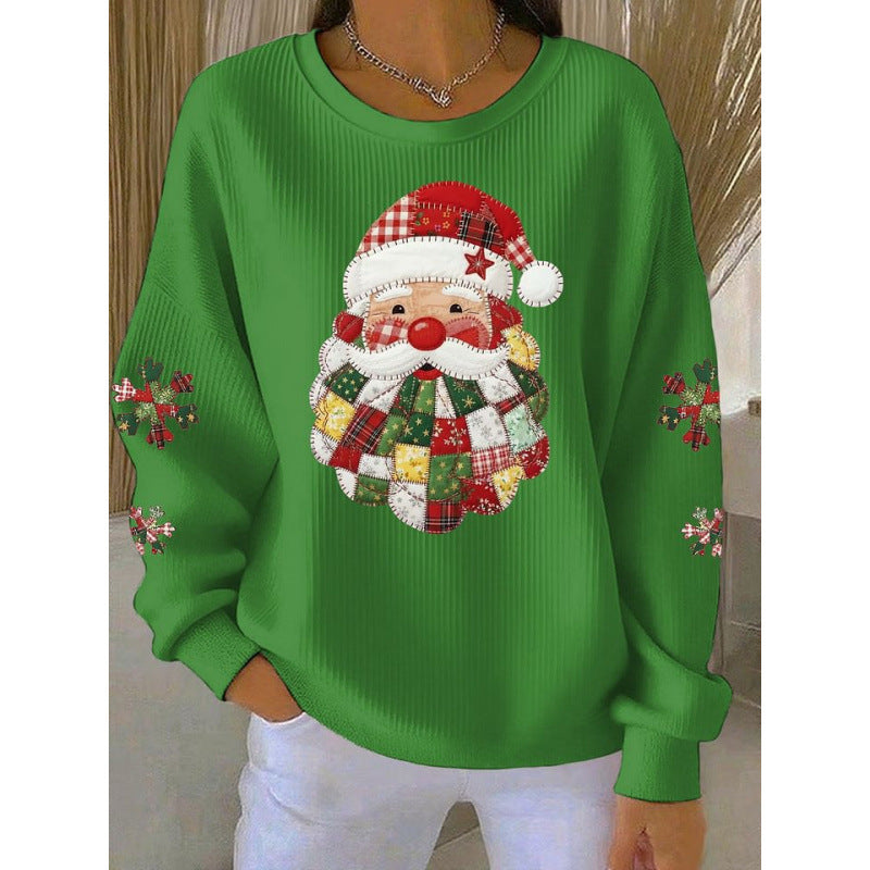 Augusta - Green Santa Claus Sweater