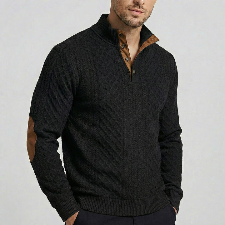 Langston - Classic High Collar Pullover