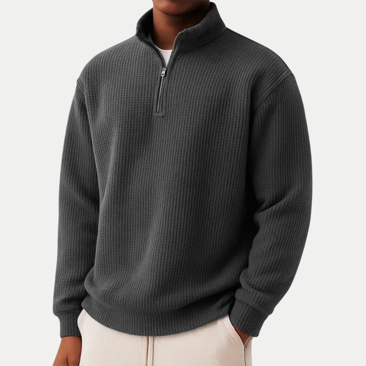 Everett™ | Knit Quarter-Zip Sweater