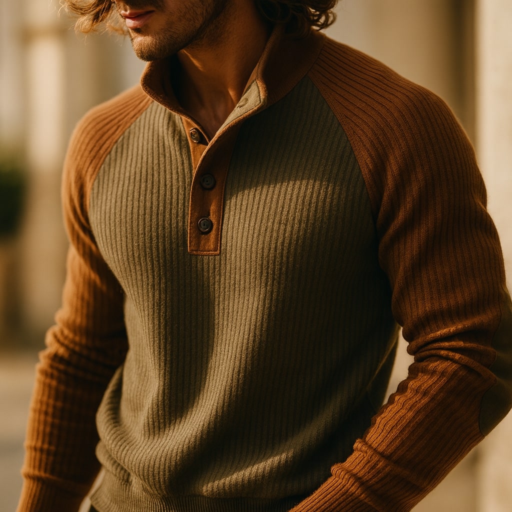 Oliver | Structured Rib Knit Sweater