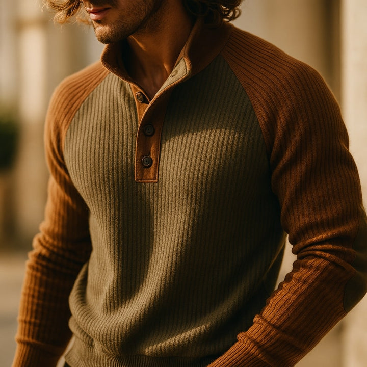 Oliver | Structured Rib Knit Sweater