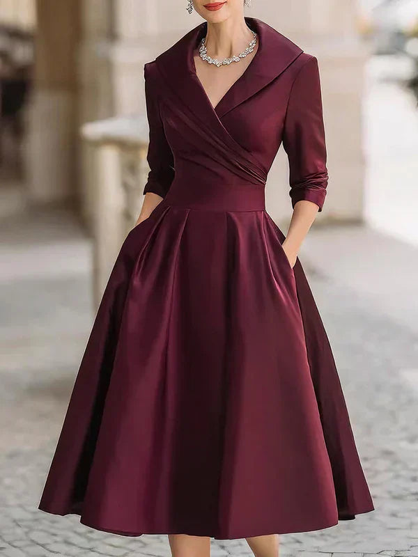 Gabriella | Elegant Wrap-Style Maxi Dress