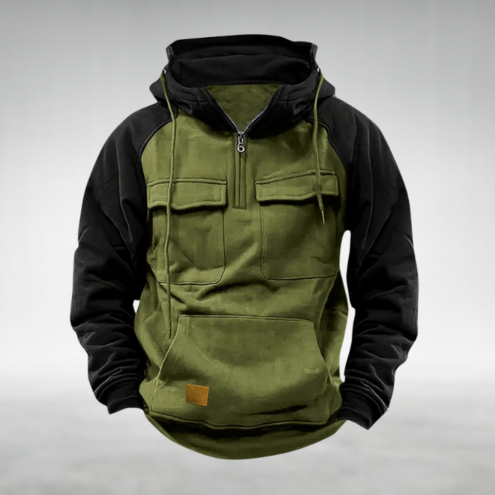 Wilmore | Two-Tone Utility Hoodie