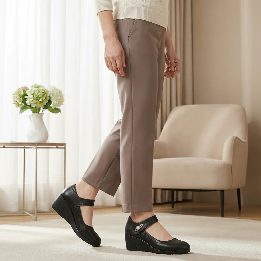 Camila | Comfort Leather Support Shoes