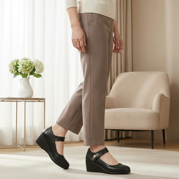 Camila | Comfort Leather Support Shoes