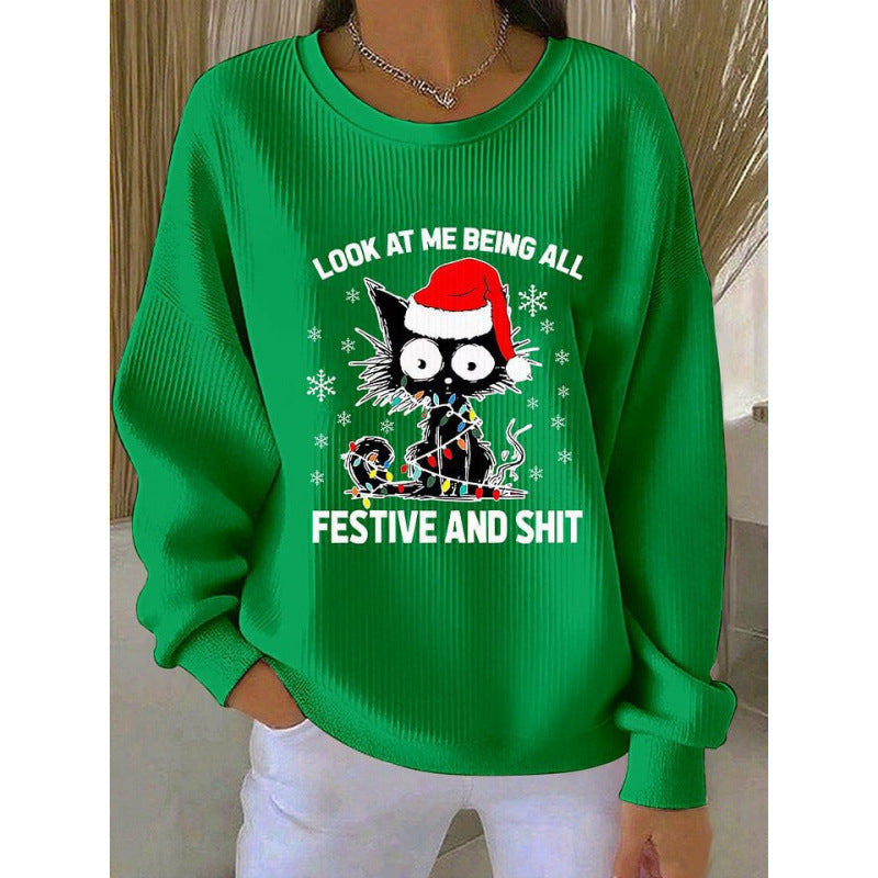 Arlena - Holiday Spirit Sweater Green