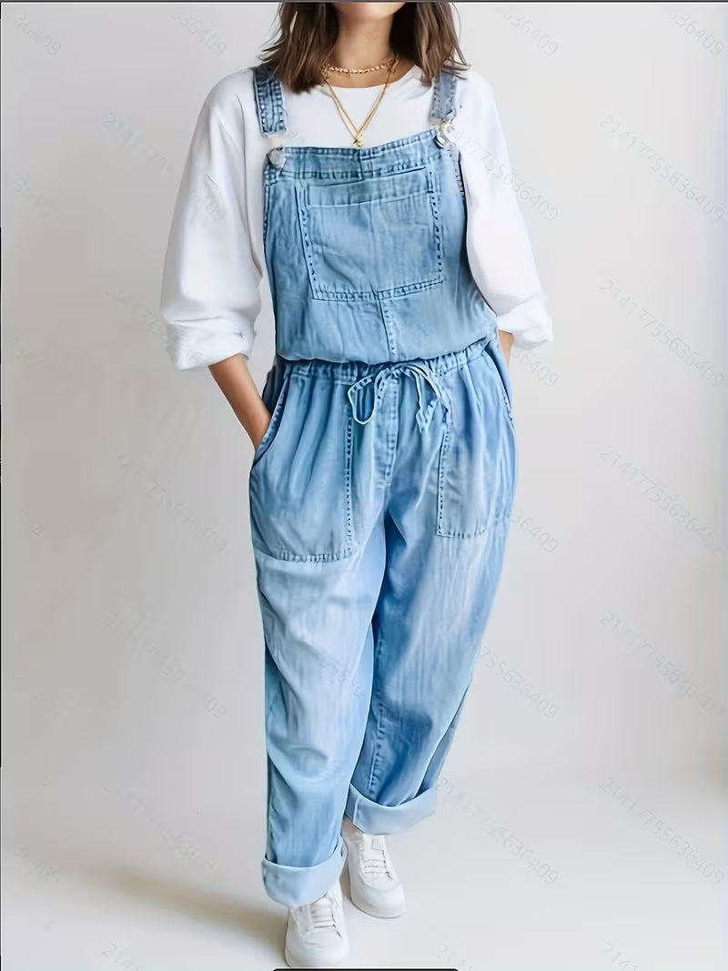 Grace™ | Relaxed Denim Jumpsuit