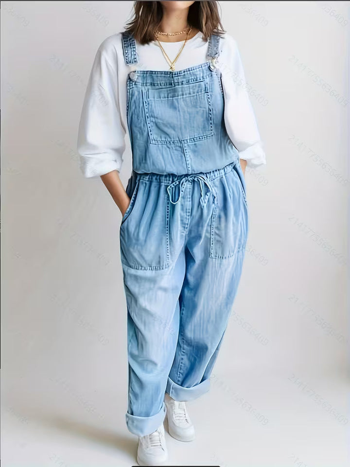 Grace™ | Relaxed Denim Jumpsuit