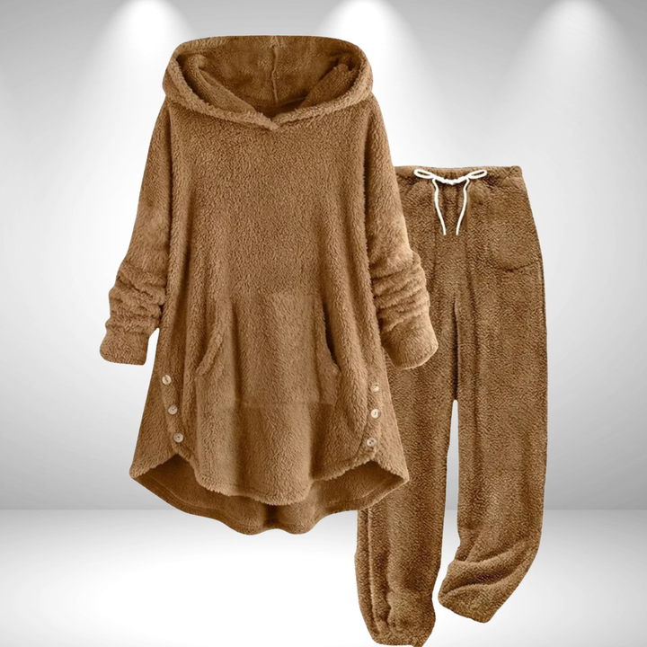 Lunara™ | The Ultra-Plush Tunic Lounge Set – Winter Warmth Edition