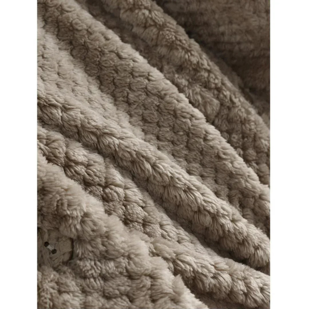 Dana™ | Cozy Relaxed-Fit Ribbed Hooded Coat