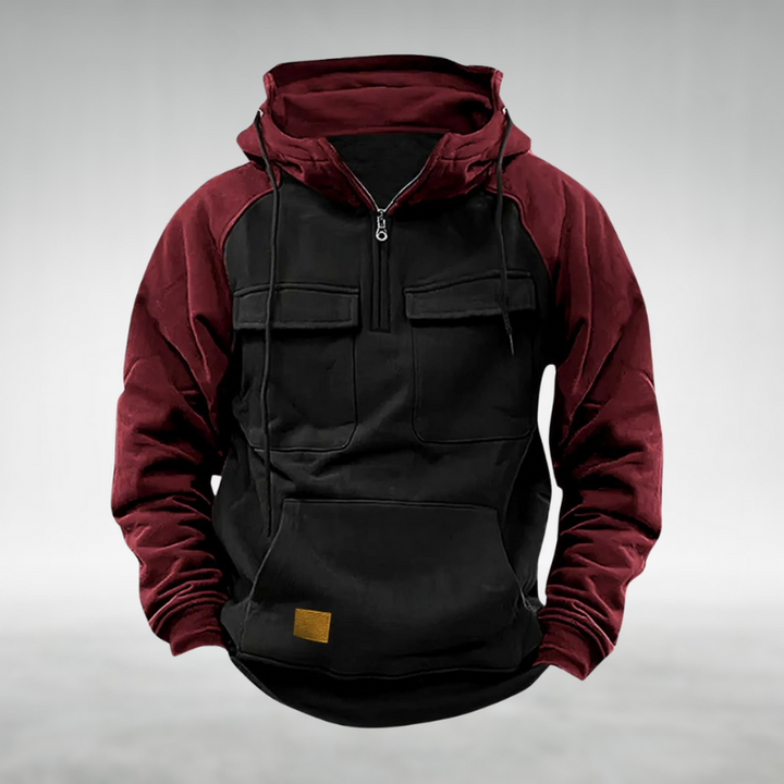 Wilmore | Two-Tone Utility Hoodie