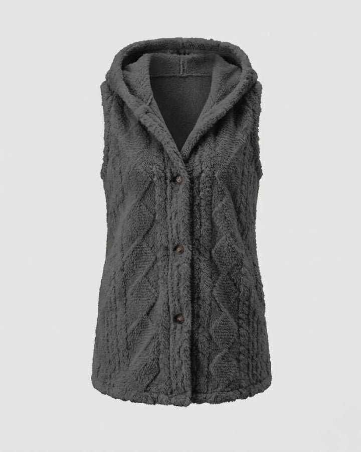 Evanna | Hooded Sleeveless Vest