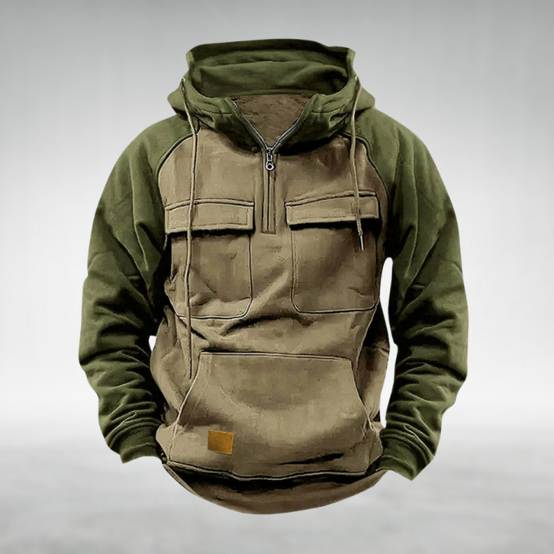 Wilmore | Two-Tone Utility Hoodie