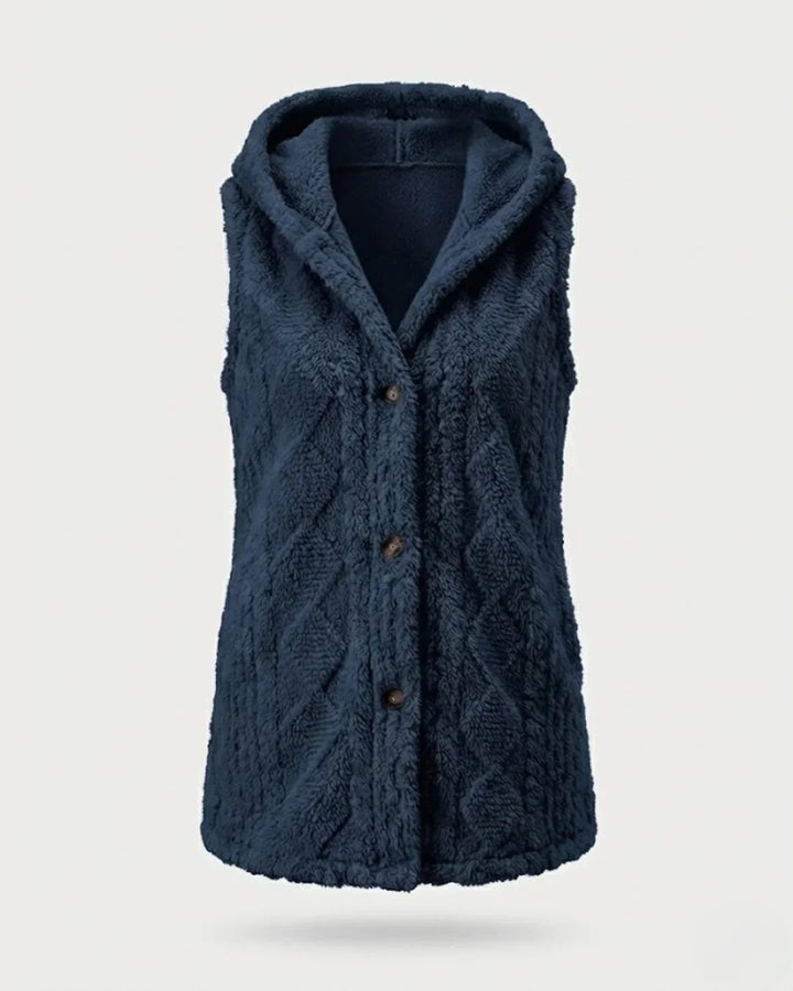 Evanna | Hooded Sleeveless Vest