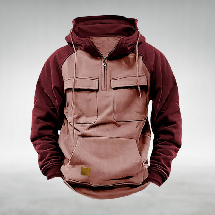 Wilmore | Two-Tone Utility Hoodie