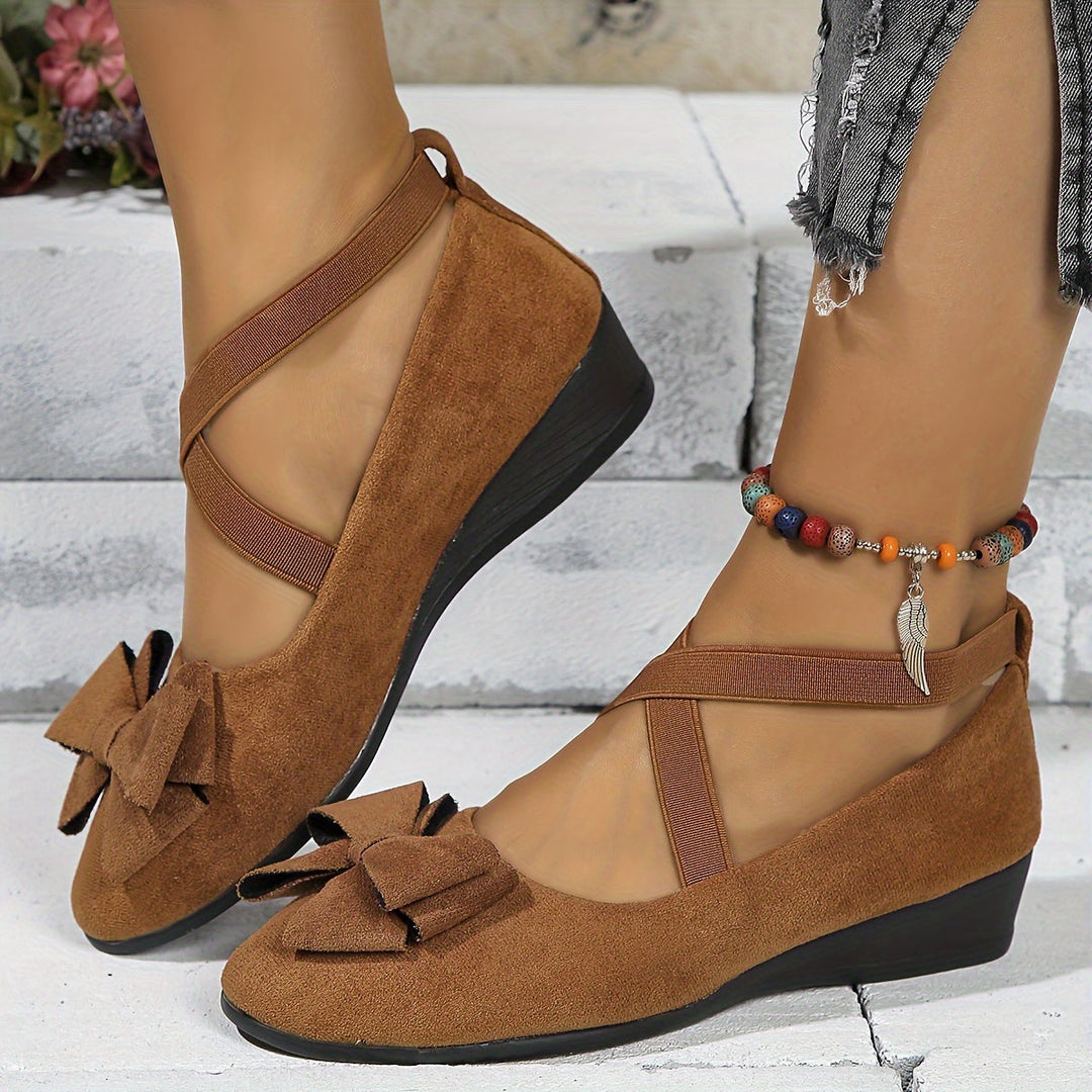 Colette | Comfort Wedge Ballet Flats