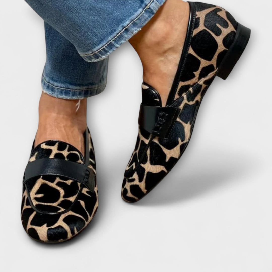 Leonie | Leopard Loafer