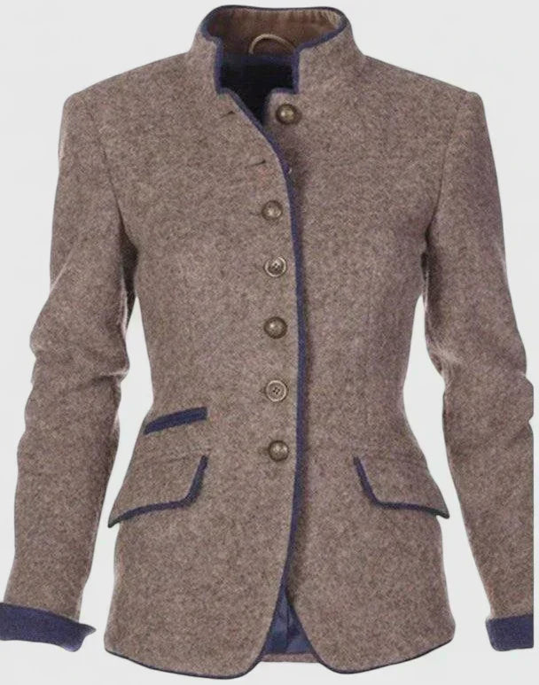 Marletta | Wool Blend Chic Blazer