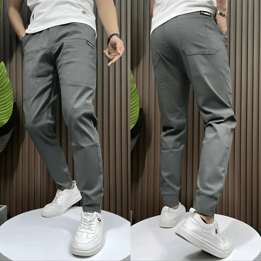 Ruggero | Premium Elastic Cargo Pants
