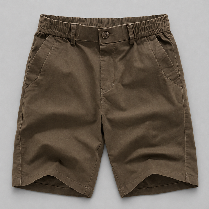 Alden Cotton Linen Shorts
