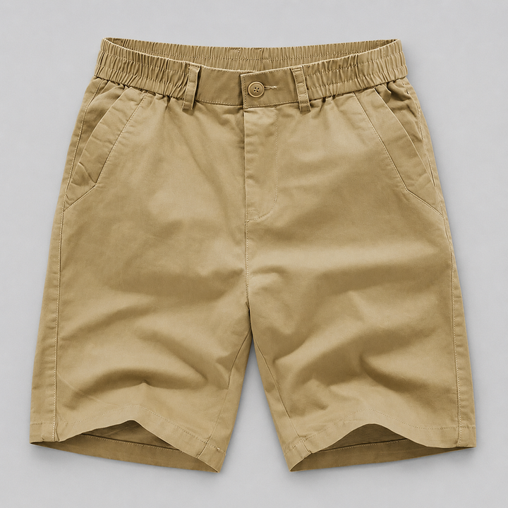 Alden Cotton Linen Shorts