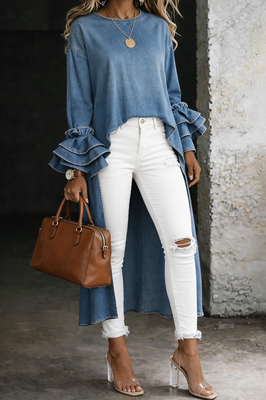 Ashley™ | Relaxed Denim Shirt