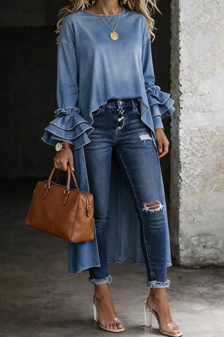 Ashley™ | Relaxed Denim Shirt