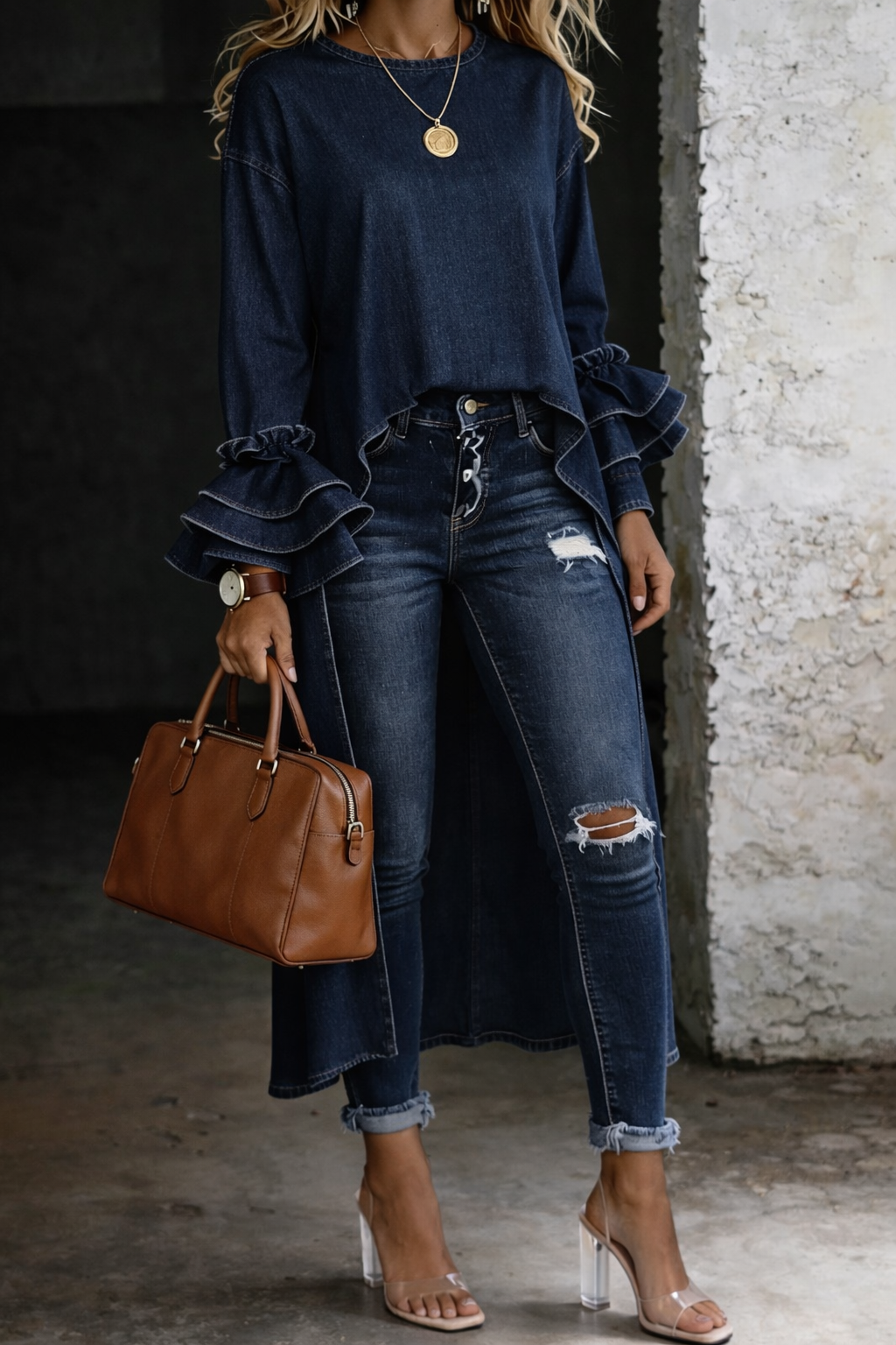 Ashley™ | Relaxed Denim Shirt