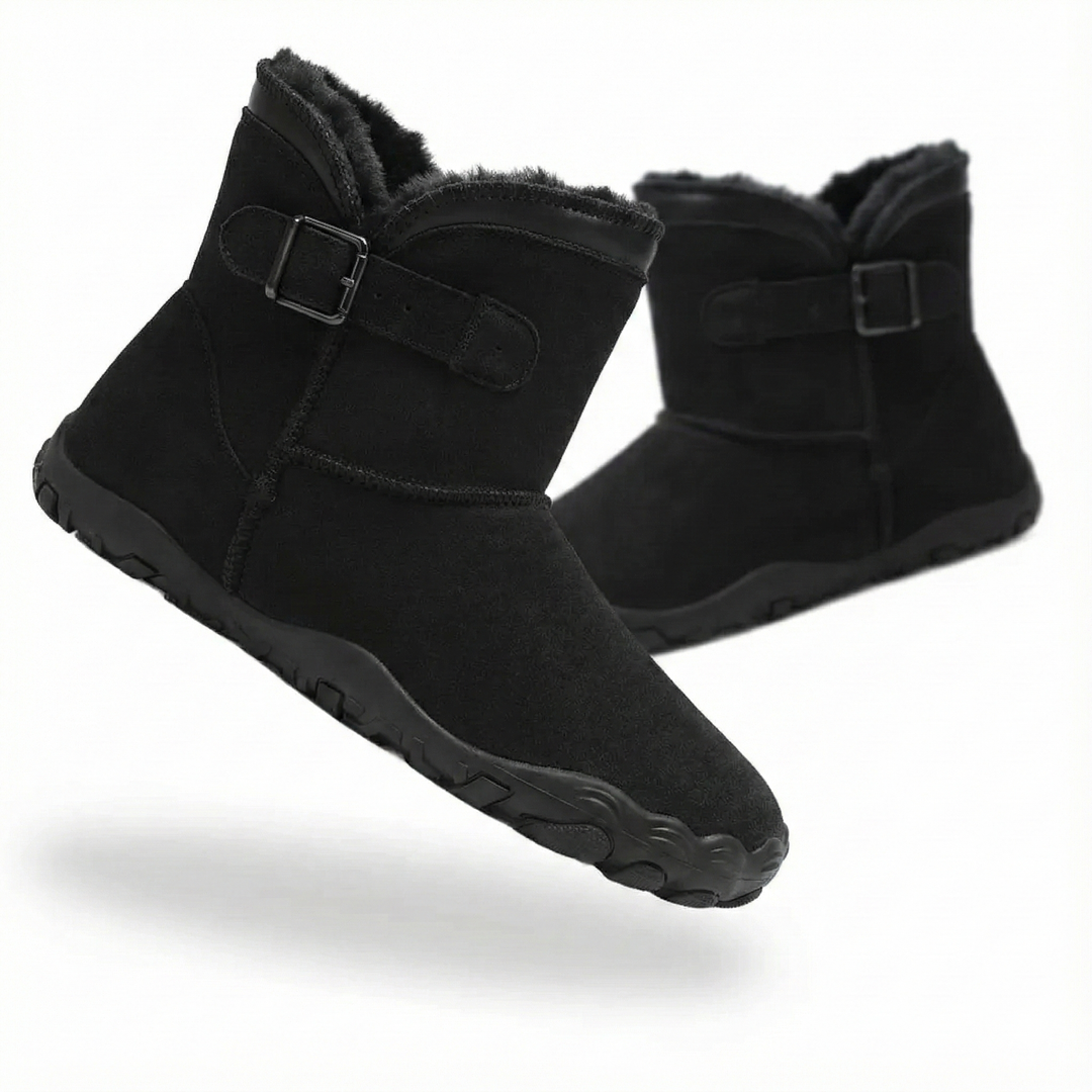 Lunara – Cozy Fur-Lined Barefoot Shoes for Everyday Comfort