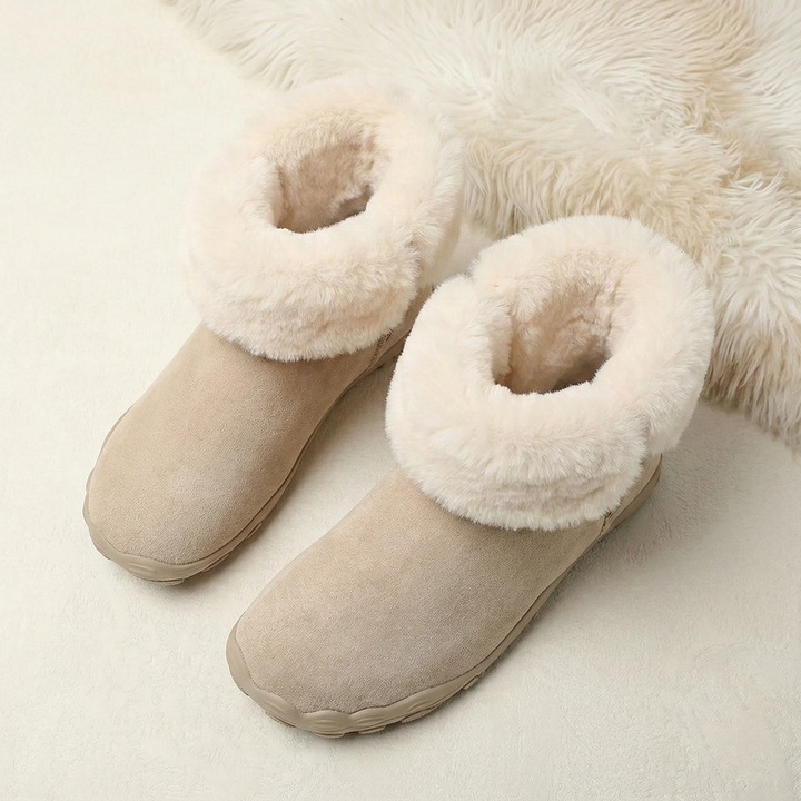 Lunara – Cozy Fur-Lined Barefoot Shoes for Everyday Comfort