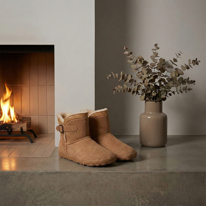 Lunara – Cozy Fur-Lined Barefoot Shoes for Everyday Comfort