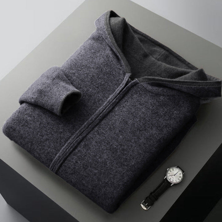 Nolan Reversible Cashmere Hoodie