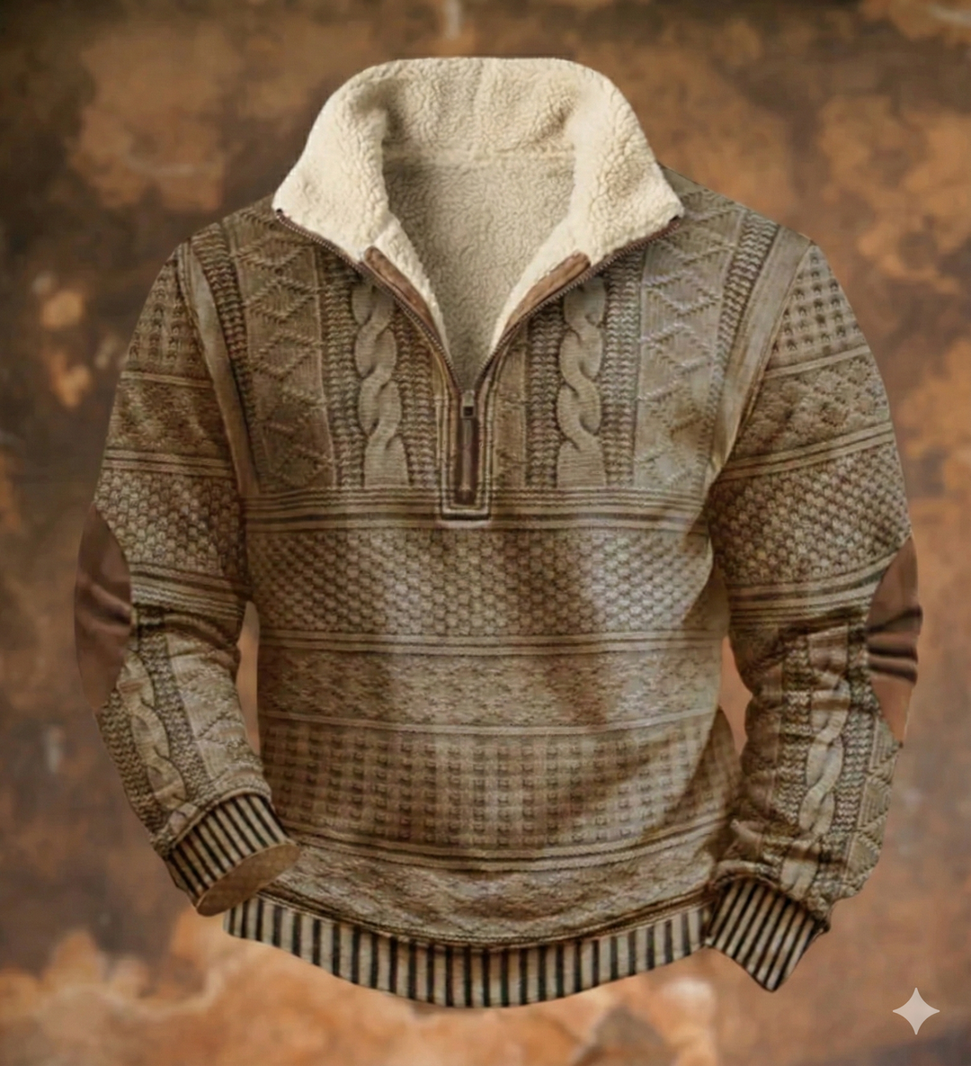 William | Zip-up Fleece Sweatshirt