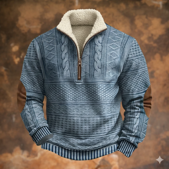 William | Zip-up Fleece Sweatshirt
