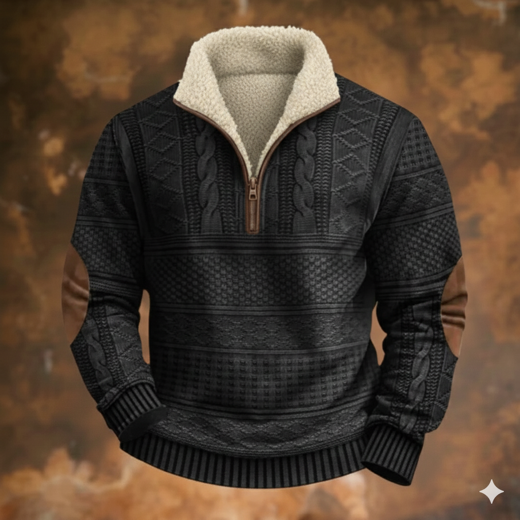 William | Zip-up Fleece Sweatshirt