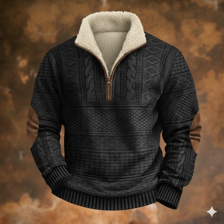 William | Zip-up Fleece Sweatshirt