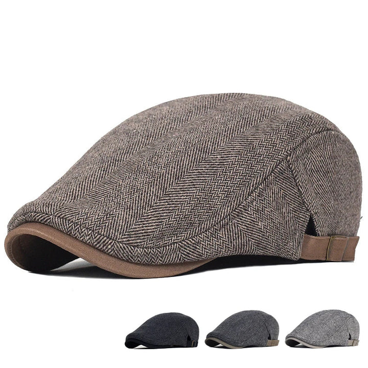 Wyatt | Modern Men’s Herringbone Cap