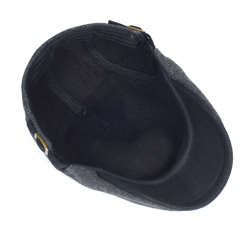 Wyatt | Modern Men’s Herringbone Cap