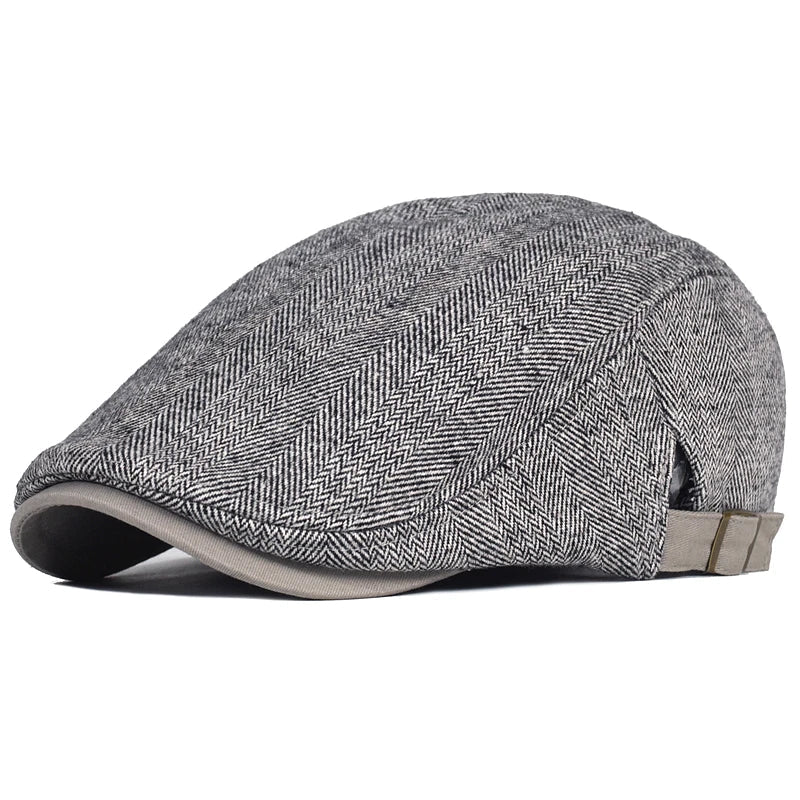 Wyatt | Modern Men’s Herringbone Cap