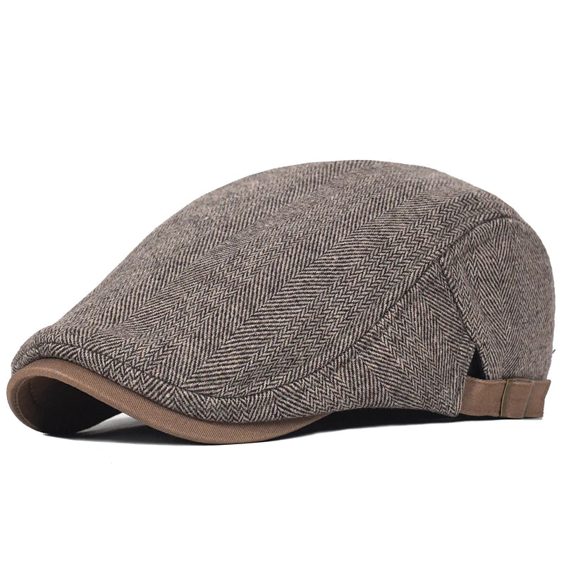 Wyatt | Modern Men’s Herringbone Cap