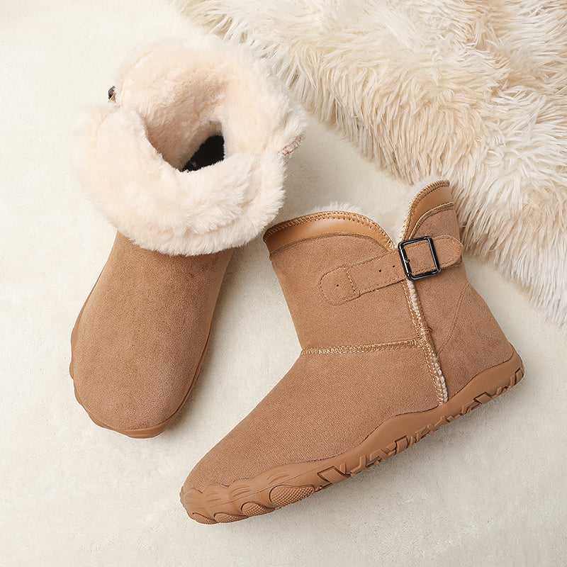 Lunara – Cozy Fur-Lined Barefoot Shoes for Everyday Comfort