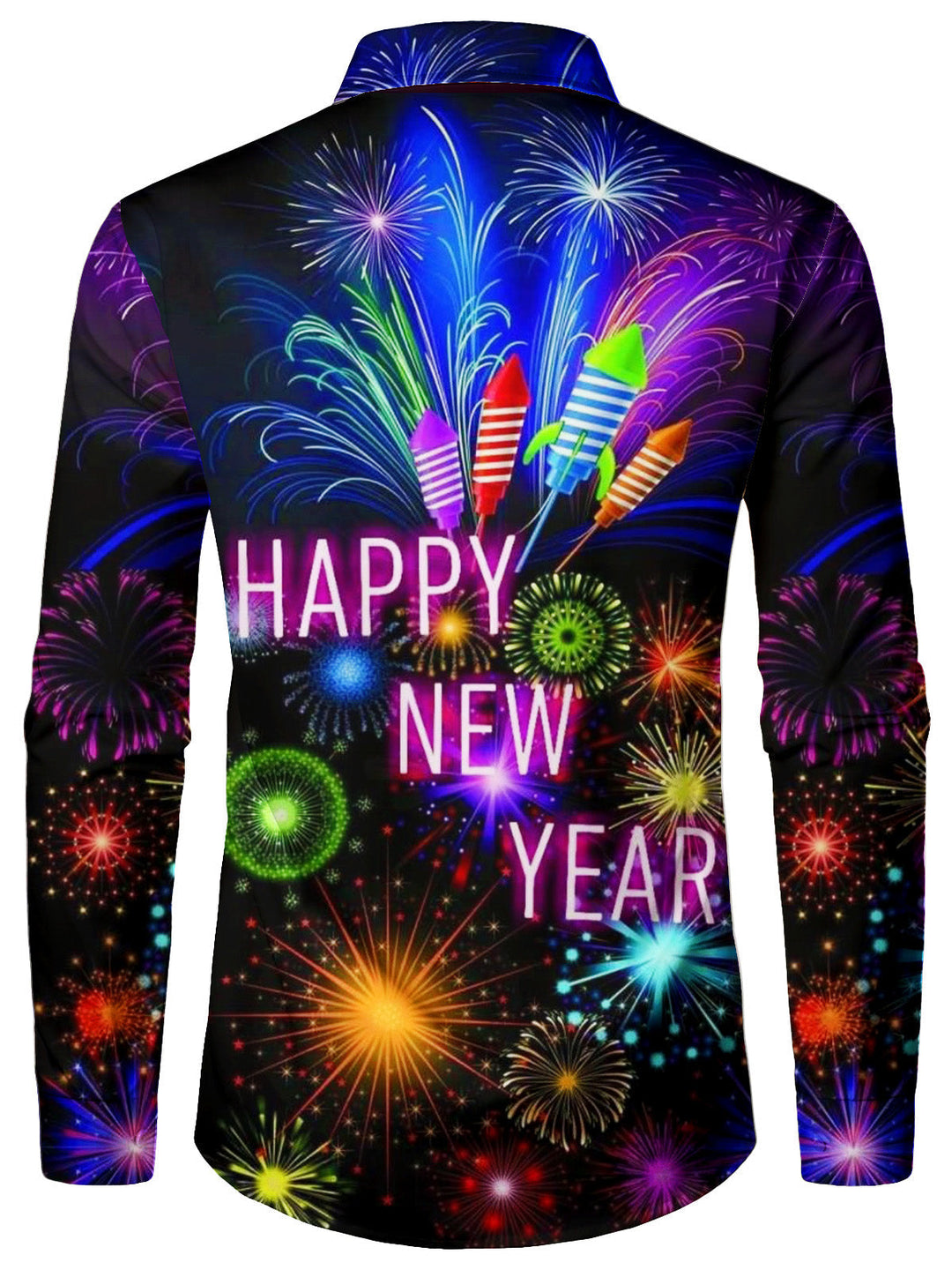 Fireworks Festive Long Sleeve Shirt