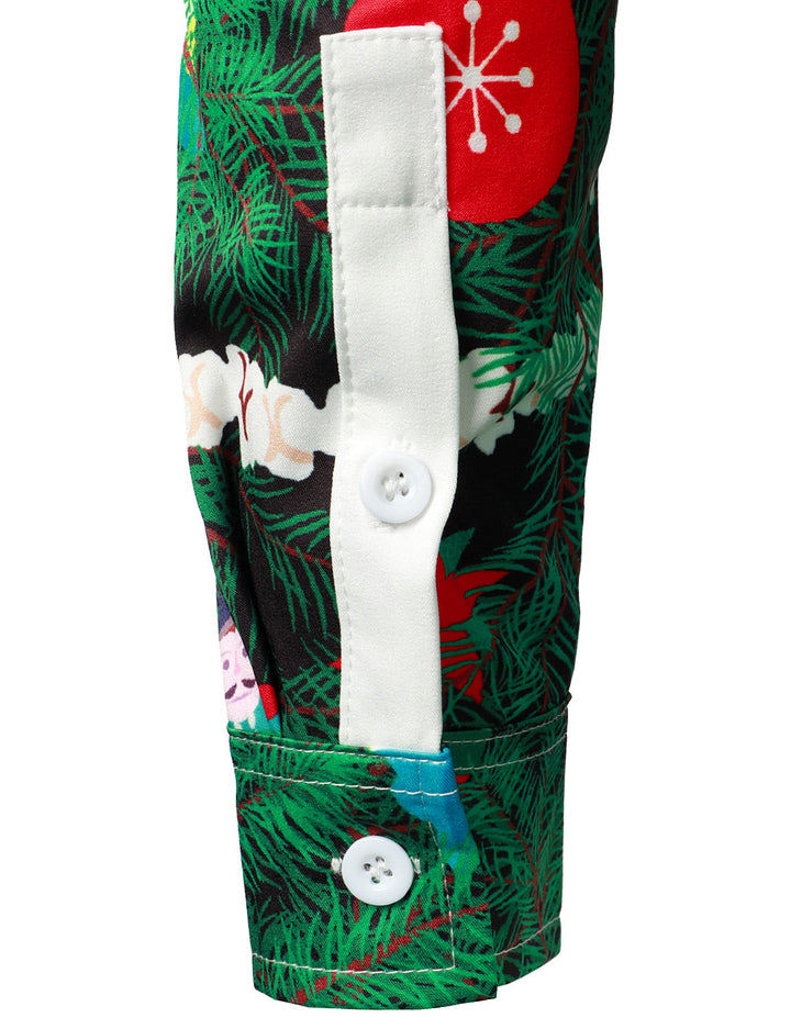 Bennett™ | Holiday Tuxedo Style Long Sleeve Shirt