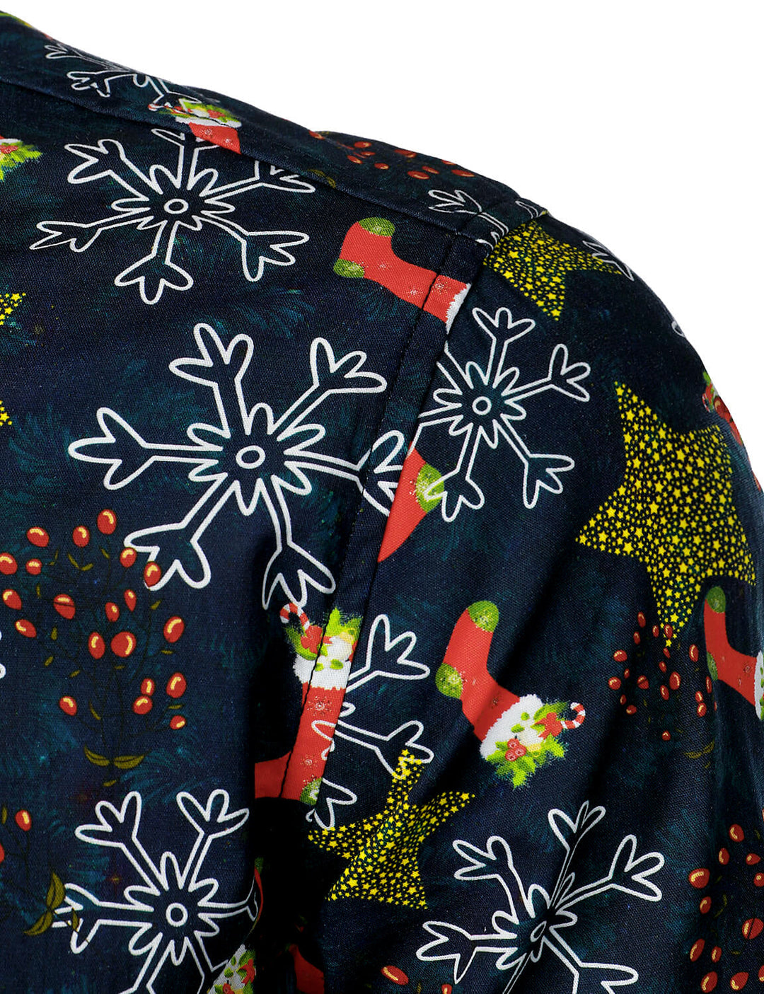 Everett™ Festive Cotton Long Sleeve Button-Up Shirt