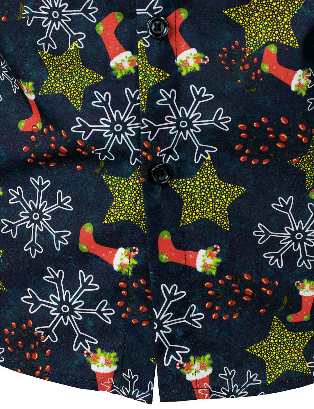 Everett™ Festive Cotton Long Sleeve Button-Up Shirt