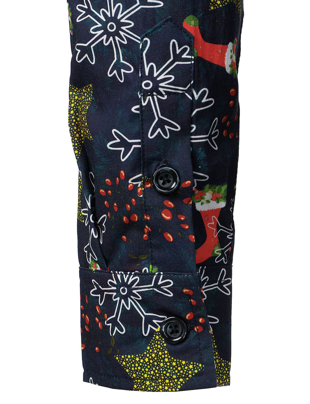 Everett™ Festive Cotton Long Sleeve Button-Up Shirt